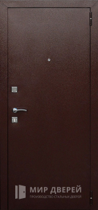 Стальная дверь Порошок №34 - фото вид снаружи