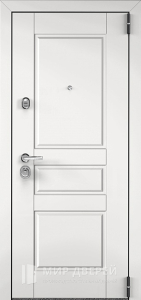 Белая дверь №27 - фото вид снаружи