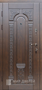 Стальная дверь Массив дуба №1 - фото вид изнутри