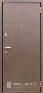Стальная дверь Порошок №64 - фото вид снаружи