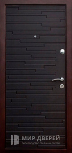 Дверь противовзломная порошок + МДФ №33 - фото вид изнутри