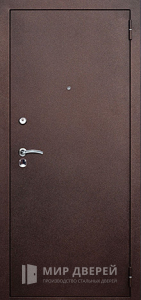 Белая дверь №9 - фото вид снаружи