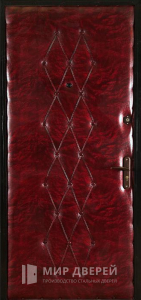 Металлическая дверь винилискожа №5 - фото вид изнутри