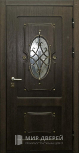 Стальная дверь Парадная дверь №389 с отделкой Массив дуба