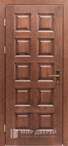 Стальная дверь Наружная №4 - фото вид изнутри