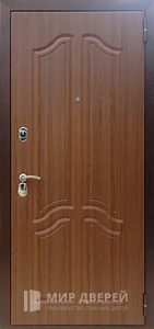 Утеплённая дверь №29 - фото вид снаружи