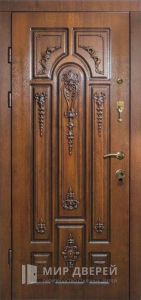 Трёхконтурная дверь №21 - фото вид изнутри