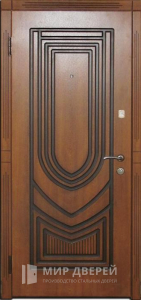 Стальная дверь МДФ №328 - фото вид изнутри