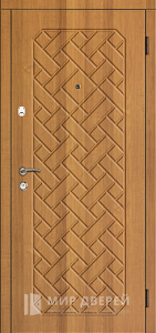 Стальная дверь Трёхконтурная дверь №7 с отделкой МДФ ПВХ