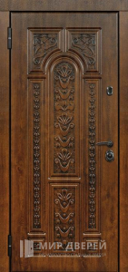 Стальная дверь МДФ №72 - фото вид изнутри