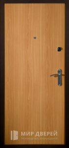 Стальная дверь Ламинат №72 - фото вид изнутри