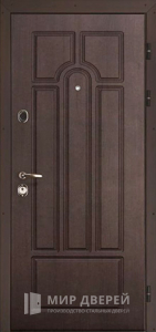 Стальная дверь МДФ на заказ №6 - фото вид снаружи