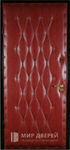 Металлическая дверь с винилискожей эконом №18 - фото №2