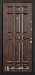 Стальная дверь МДФ №543 - фото вид изнутри