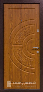 Трёхконтурная дверь №17 - фото вид изнутри