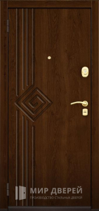 Стальная дверь МДФ №322 - фото вид изнутри