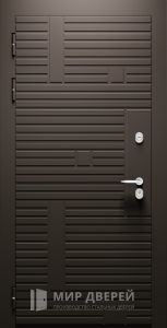 Стальная дверь Дизайнерская №4 - фото вид изнутри