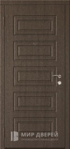 Стальная дверь МДФ на заказ №23 - фото вид изнутри