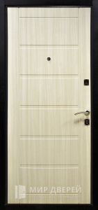 Металлическая дверь из МДФ панелей №382 - фото вид изнутри