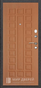 Стальная дверь МДФ №211 - фото вид изнутри