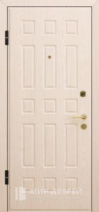 Стальная дверь МДФ №149 - фото вид изнутри