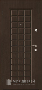 Стальная дверь МДФ №88 - фото вид изнутри