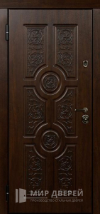 Дверь металлическая с коробкой в дом №18 - фото №2