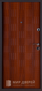 Стальная дверь МДФ №540 - фото вид изнутри