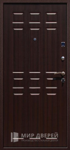 Стальная дверь МДФ №314 - фото вид изнутри