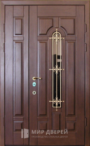 Стальная дверь Парадная дверь №406 с отделкой Массив дуба