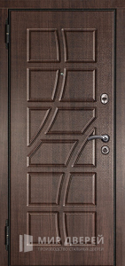 Стальная дверь МДФ №182 - фото вид изнутри