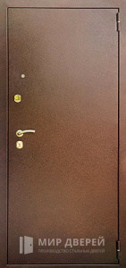 Стальная дверь С зеркалом №75 с отделкой Порошковое напыление