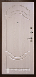 Стальная дверь МДФ №518 - фото вид изнутри