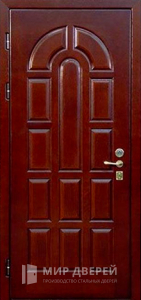 Стальная дверь МДФ №353 с отделкой МДФ ПВХ