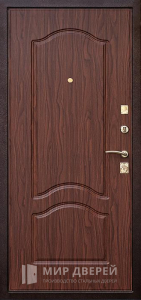 Дверь металлическая с накладкой МДФ №318 - фото вид изнутри