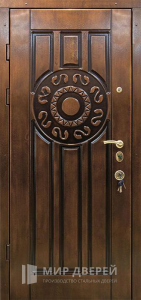 Металлическая уличная дверь в каркасный дом №7 - фото №2