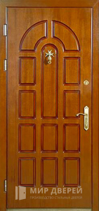 Стальная дверь МДФ №37 - фото вид изнутри
