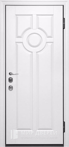 Белая дверь №17 - фото вид снаружи