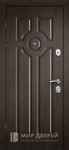 Красивая входная металлическая дверь №33 - фото вид изнутри