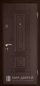 Стальная дверь Красивая №22 - фото вид снаружи