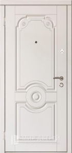Металлическая дверь с МДФ панелью для деревянного дома №39 - фото вид изнутри