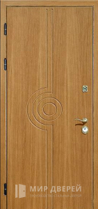 Стальная дверь МДФ №219 - фото вид изнутри