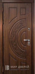 Дверь металлическая входная из МДФ №507 - фото вид изнутри