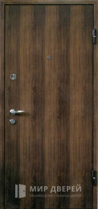 Стальная дверь Ламинат №6 - фото вид снаружи
