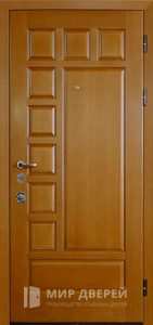 Стальная дверь Наружная №16 - фото вид снаружи