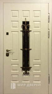 Стальная дверь Парадная дверь №378 с отделкой Массив дуба