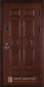 Стальная дверь Парадная дверь №383 с отделкой Массив дуба