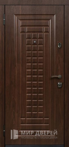 Дверь входная МДФ с 2-х сторон №202 - фото вид изнутри