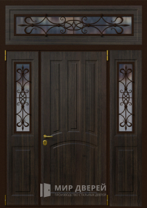 Стальная дверь Эксклюзивная №35 - фото вид снаружи