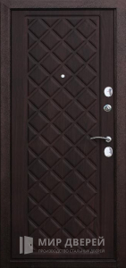 Стальная дверь Ламинат №75 - фото вид изнутри